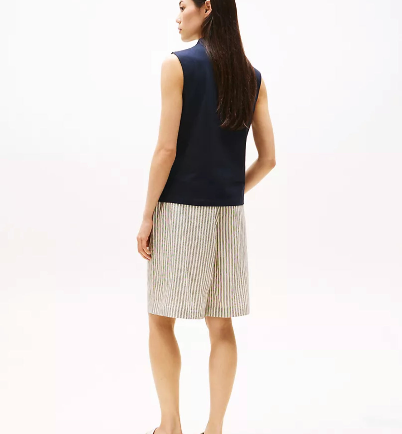 Camisa azul marino Tommy Hilfiger mockneck