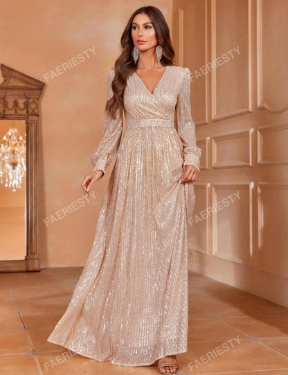 Vestido de fiesta cuello cruzado