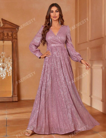 Vestido de fiesta cuello cruzado