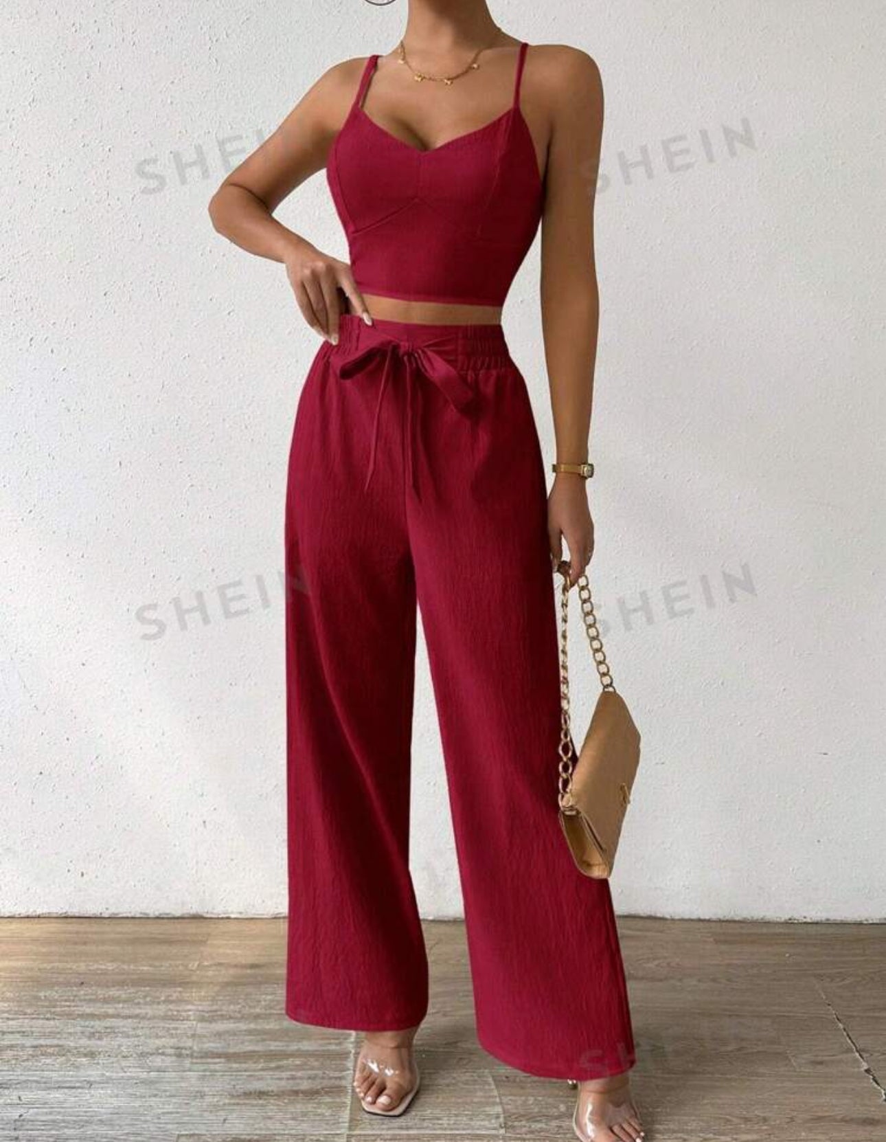 Conjunto rojo