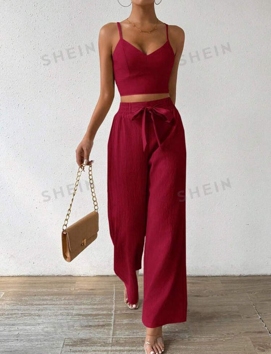 Conjunto rojo