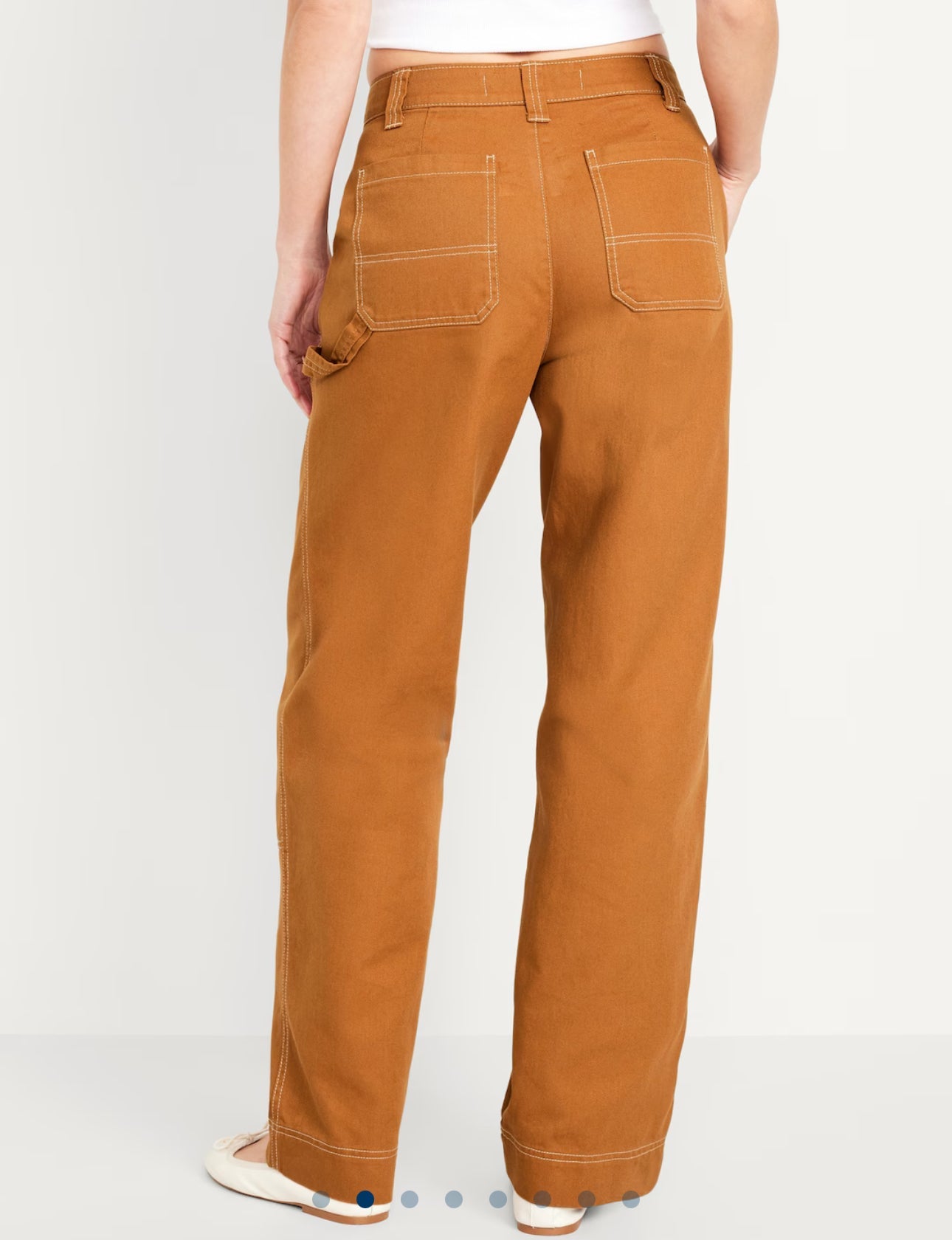 Pantalón high-waisted utility