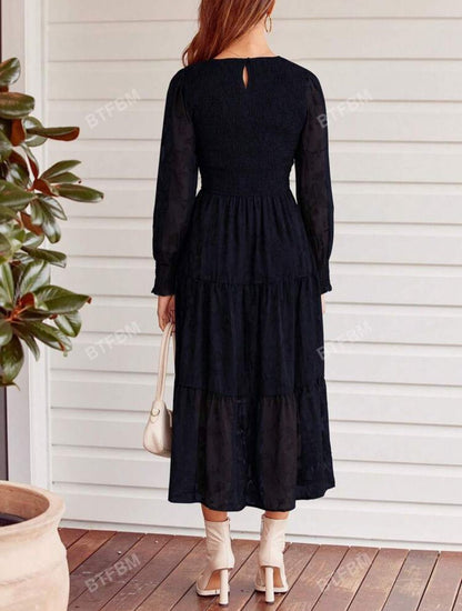 Vestido con elastico en la parte superior