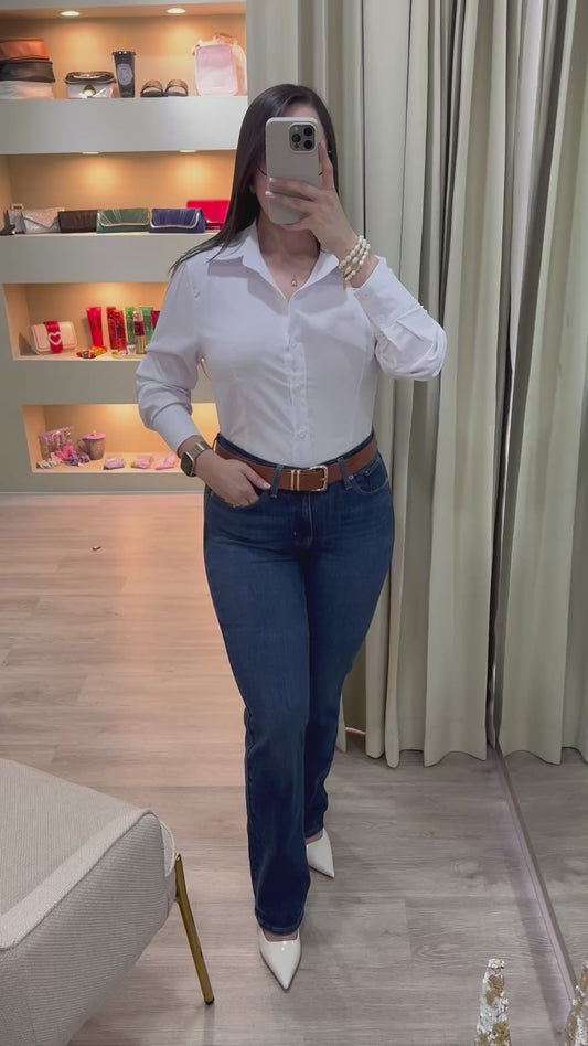 Camisa manga larga con botones