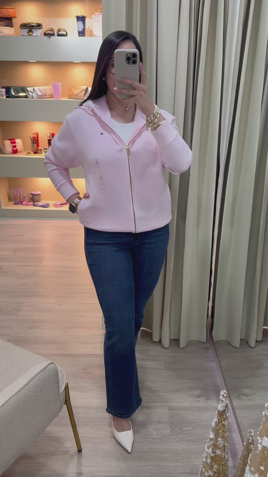 Suéter rosado Tommy Hilfiger