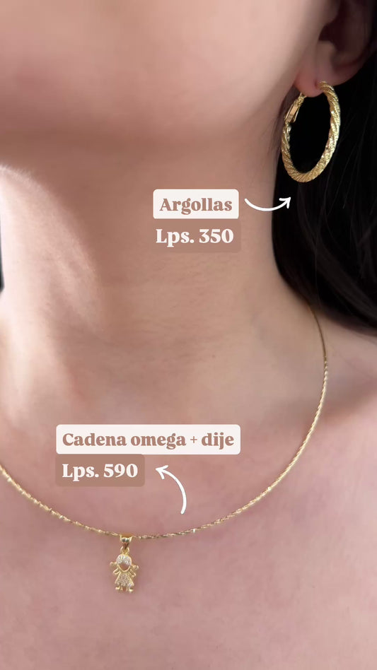 Argollas doradas