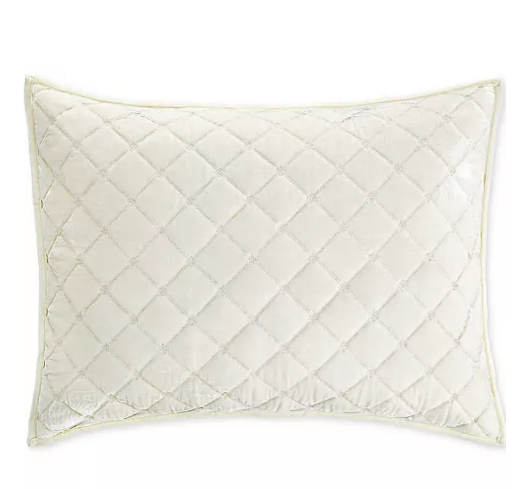 Charter Club
Velvet Sham, Standard, 1 Cubre Cojín Blanco