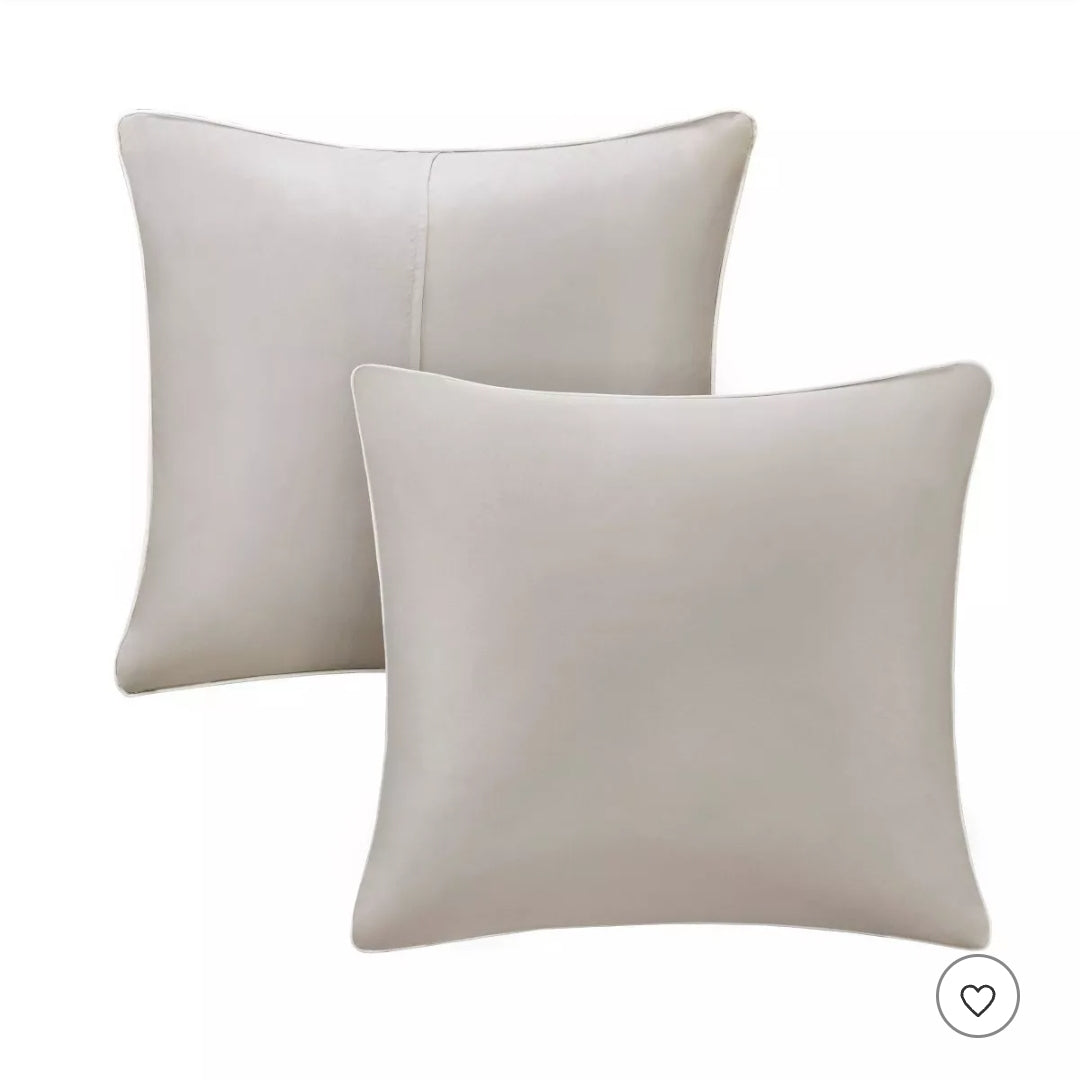 510 Design Casey Embroidered Comforter Set - 8piezas, Queen, Beige