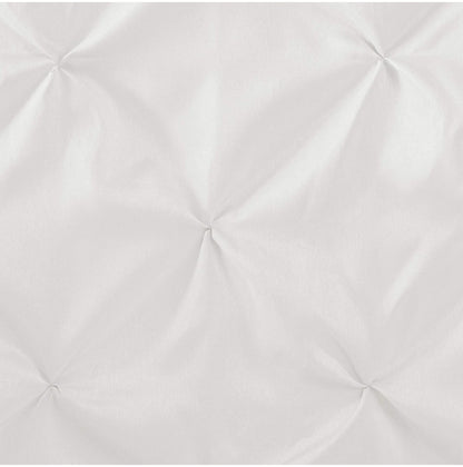 Madison Park Laurel White Shower Curtain, Solid Transitional Shower Curtains for Bathroom, 72 X 72, 1 cortina de baño, Blanco