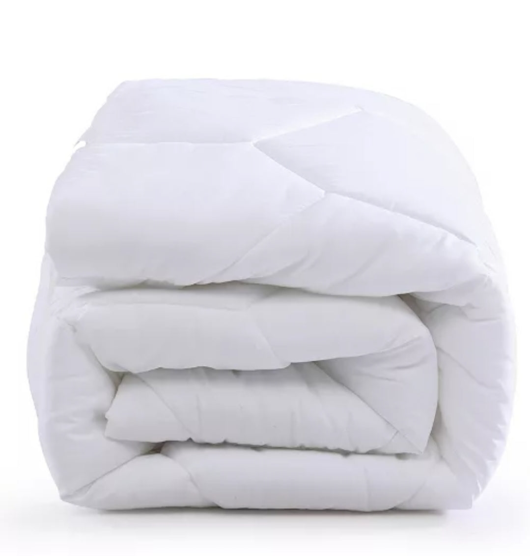 Royal Luxe
Classic Quilted Down Alternative Mattress Pads, Protector de colchón con acolchonamiento extra, Blanco, Full 54" x 75" + 12"