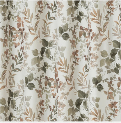 Royal Court Evergreen Shower Curtain 72"x72", 1 Cortina de Baño