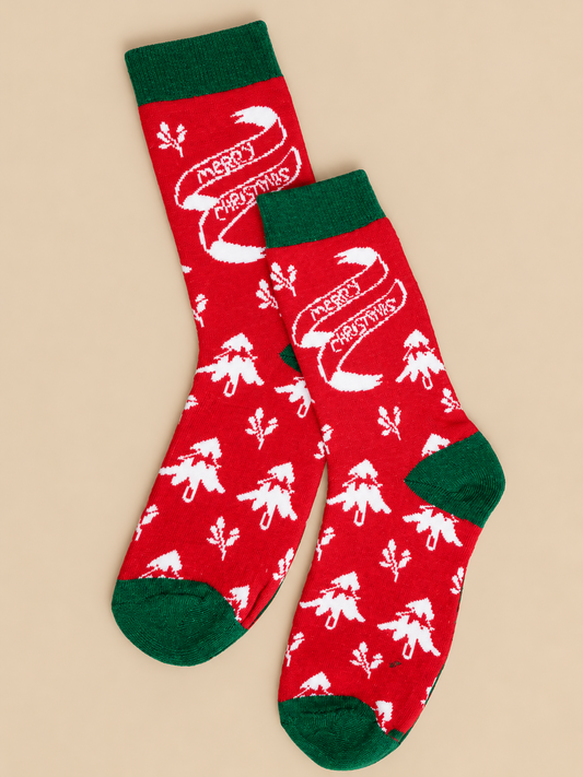 Calcetines Navideños MERRY CHRISTMAS