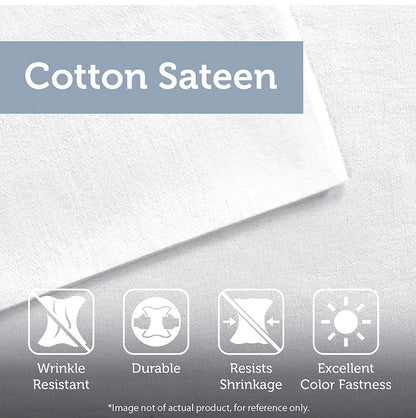 Harbor House Cozy Cotton Comforter Set - Classic Modern Design, All Season Down Alternative Casual, 6 Piezas, Verde, King