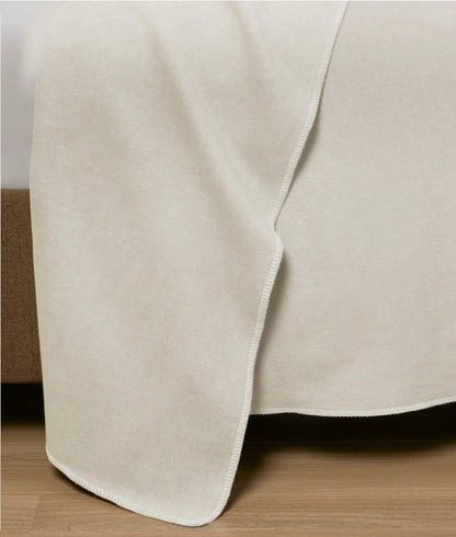 Croscill Andaz Solid Cotton Blanket, 1 Cobija Blanca Queen
