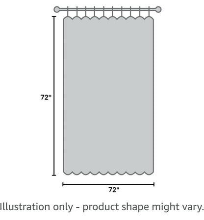 Madison Park Laurel Ivory Shower Curtain, Pieced Transitional Shower Curtains for Bathroom, 72 X 72, Natural, 1 Cortina de Baño