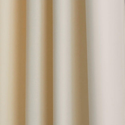 Curtainworks Kendall Color Block Grommet Curtain Panel, 95 pulgadas, Cream/Black, 1 cortina